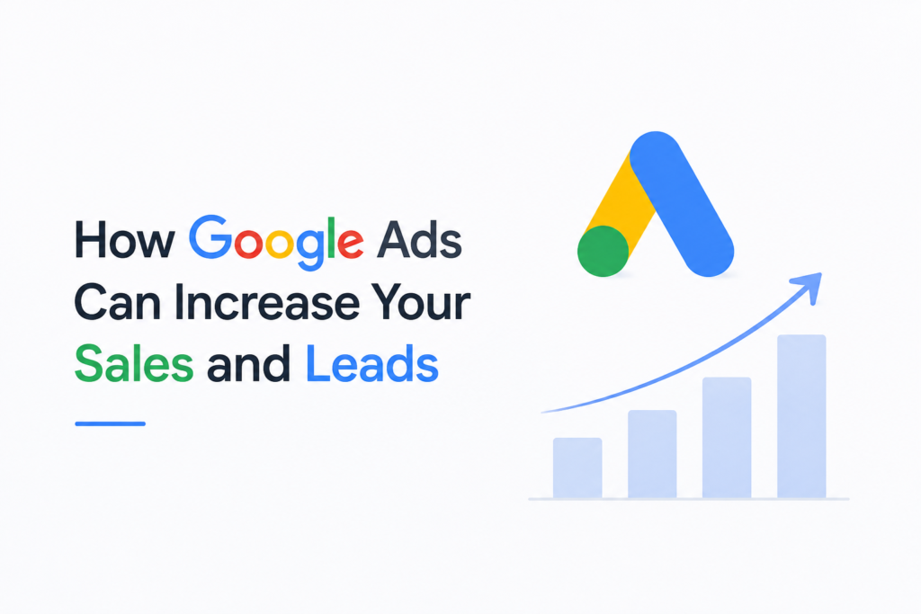 How Google Ads Can Increase Your Sales and Leads